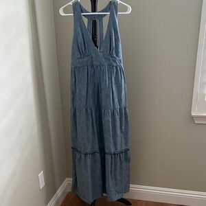 GAP Textured Blue Fabric